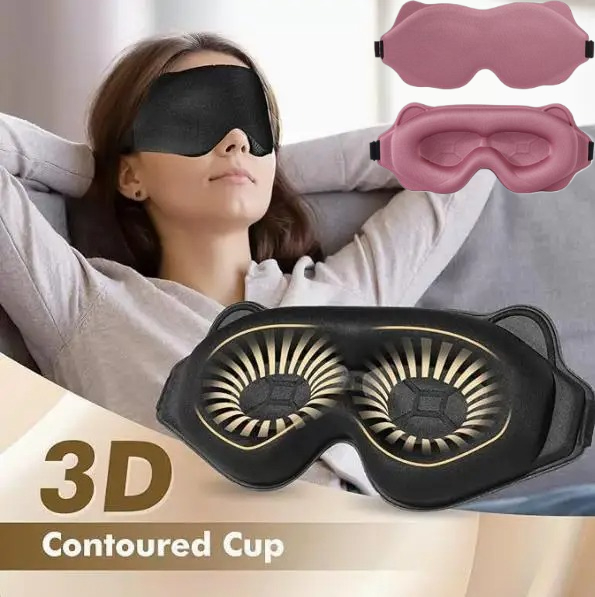 3D Printing Mask - قناع نوم ثلاثي الأبعاد لحجب الضوء،