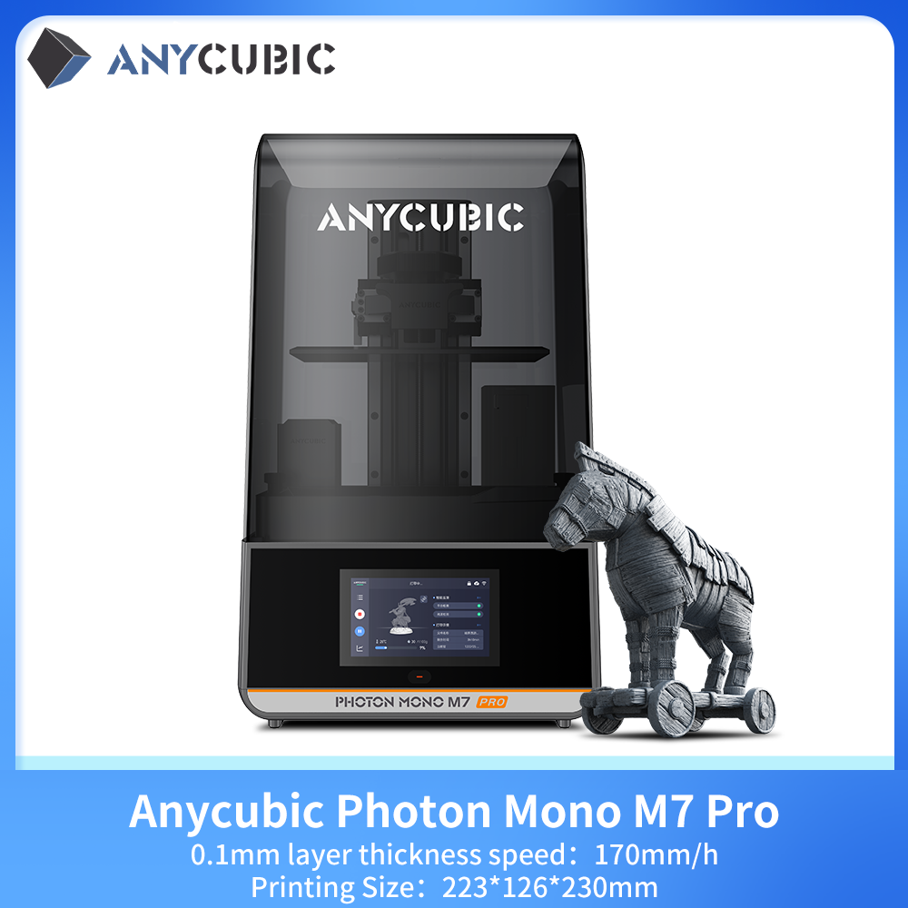 3D Printing Uv Resin - ANYCUBIC Photon Mono M7 طابعة ثلاثية