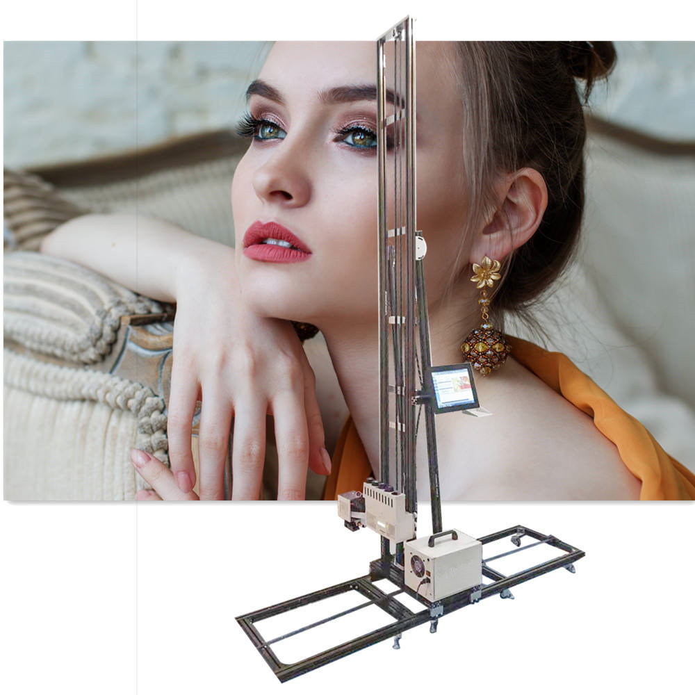 3D Printing Machine - آلة طباعة الحائط النافثة للحبر ثلاثية