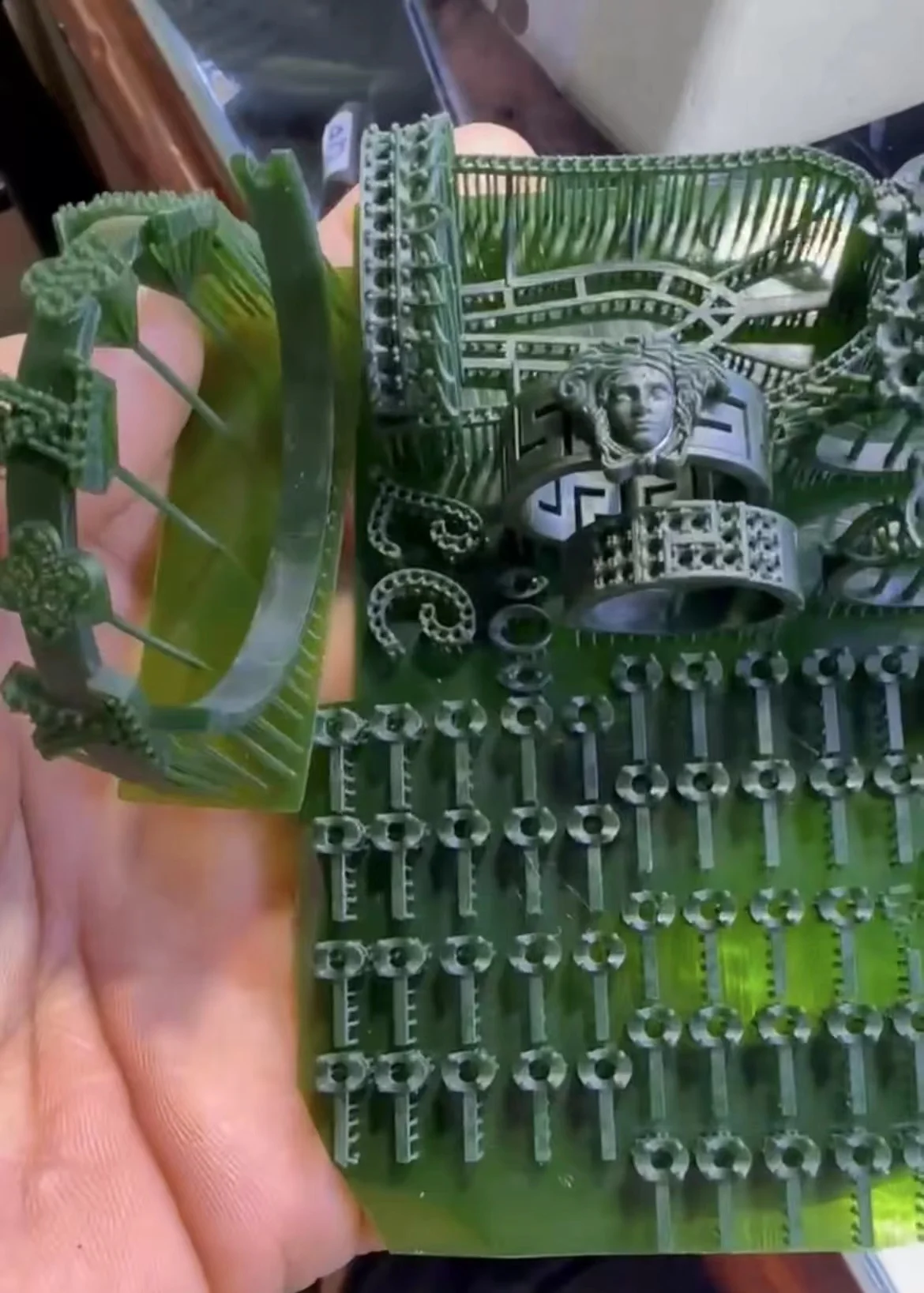 3D Printing Uv Resin - فقدت الراتنج صب الشمع للمجوهرات ،
