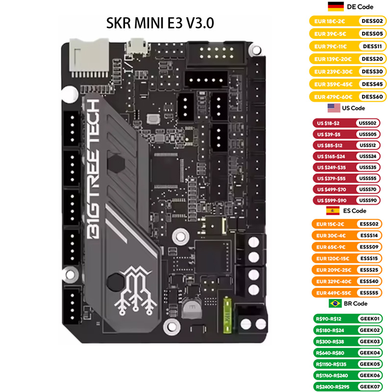 Motherboard 3D Printer - ملحقات طابعة صغيرة من BIGTREETECH موديل