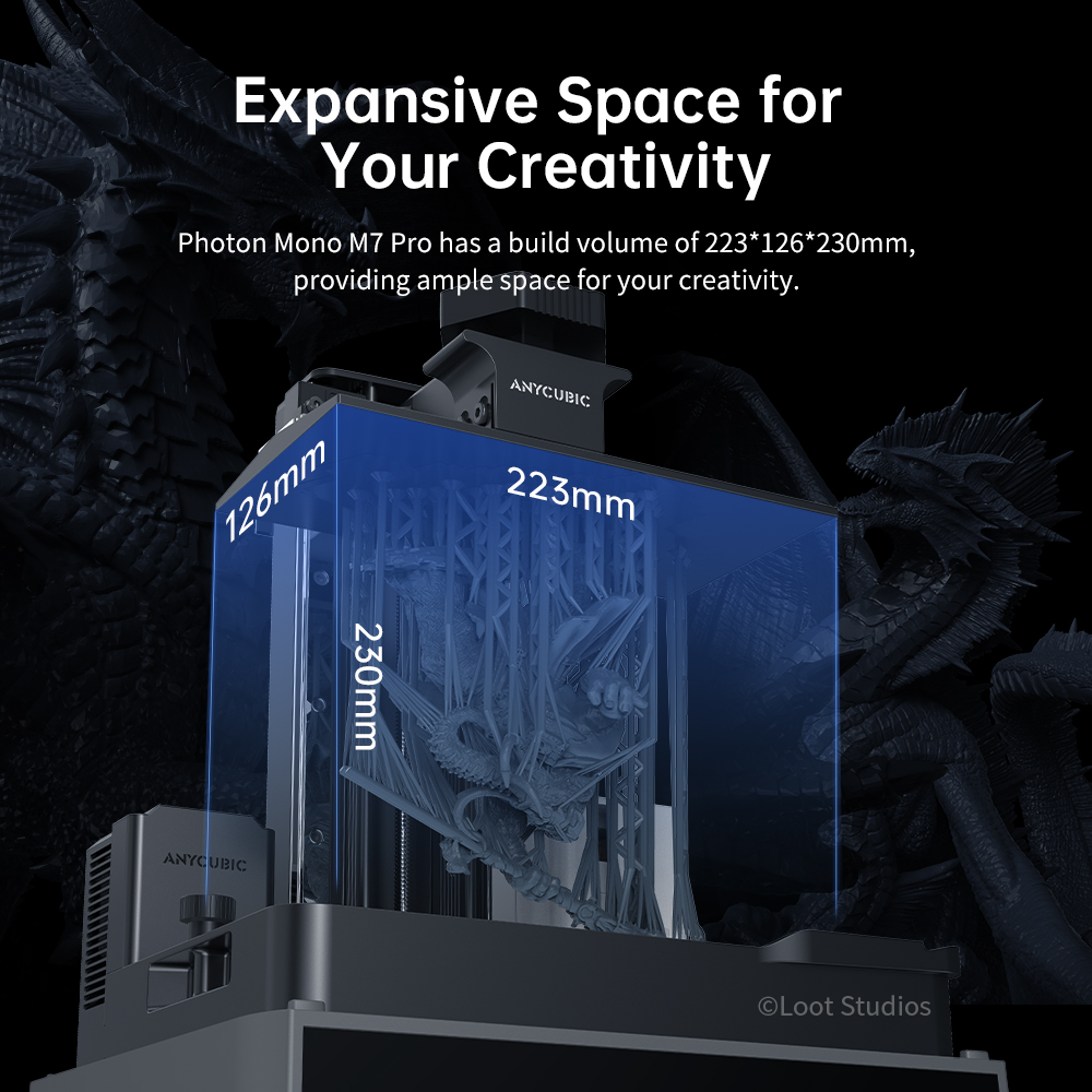 ANYCUBIC Photon Mono M7 طابعة  - مراجعة 3D Printing Uv Resin وسعره
