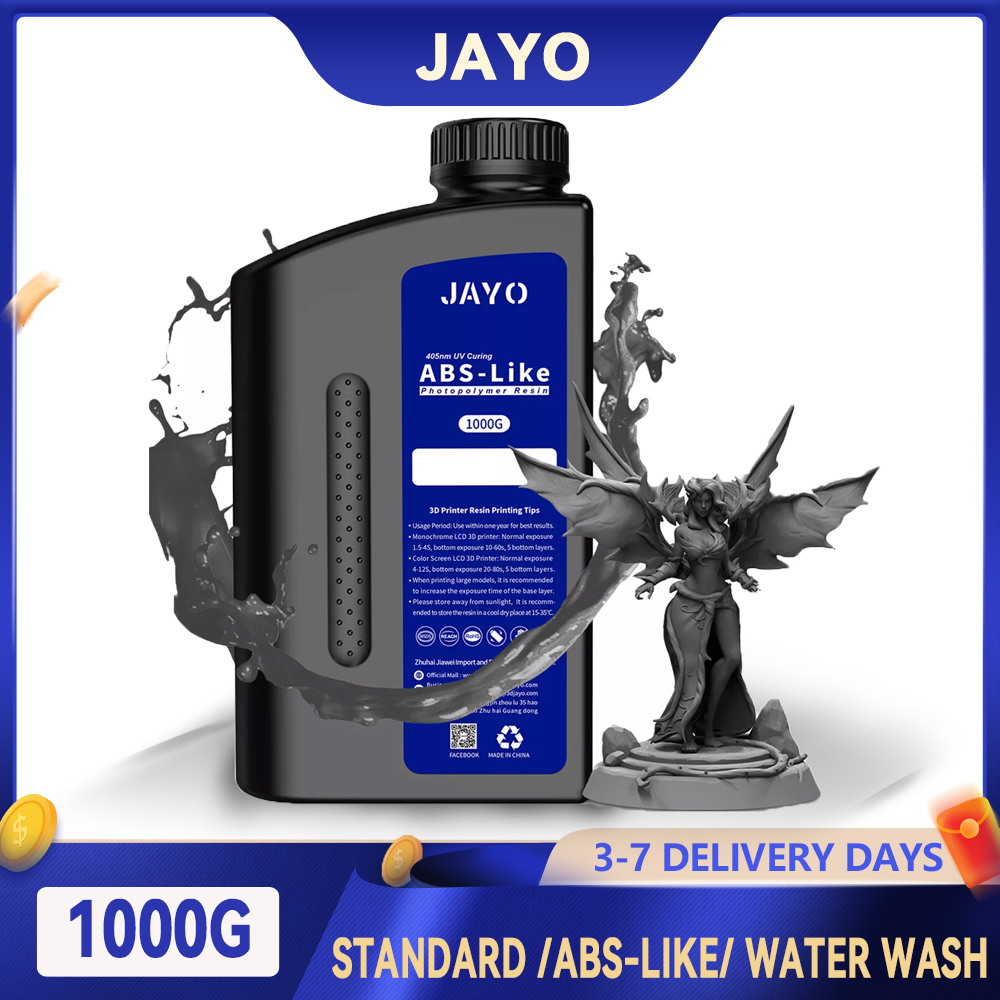 JAYO Standard /ABS-Like / غسل  - مراجعة 3D Printing Uv Resin وسعره