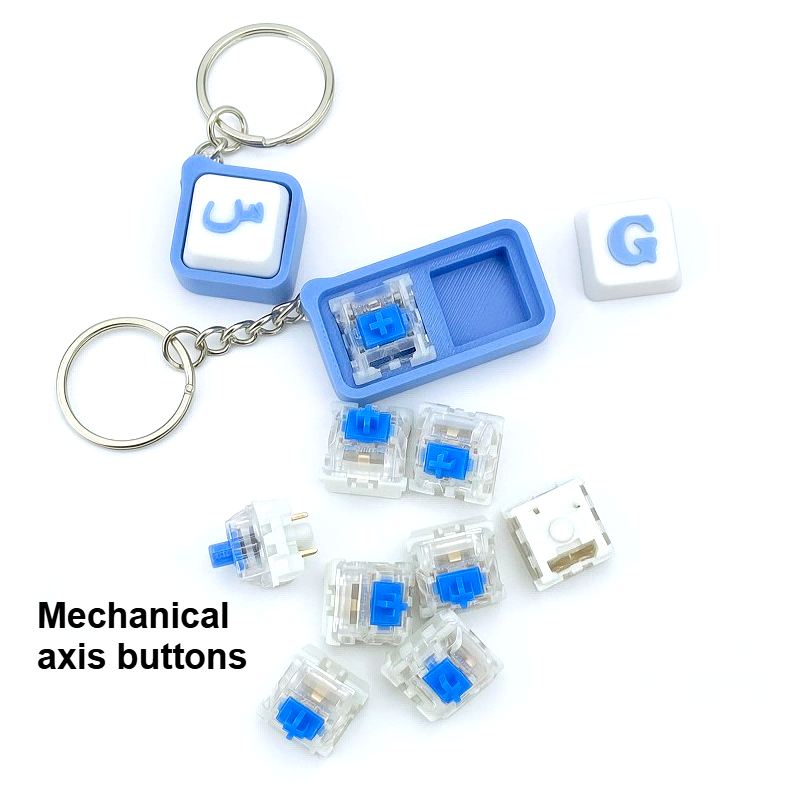 لعبة فيدجت جديدة بمفتاح ميكاني - مراجعة 3D Printing Keycaps وسعره