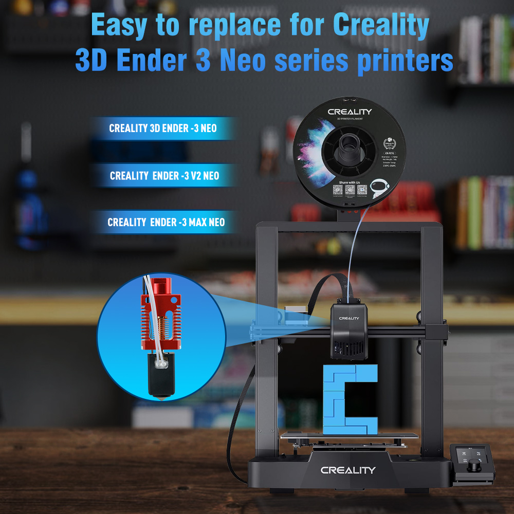 طقم هوت إند لطابعة كرياليتي إن - مراجعة Ender 3 Upgrade Kit وسعره