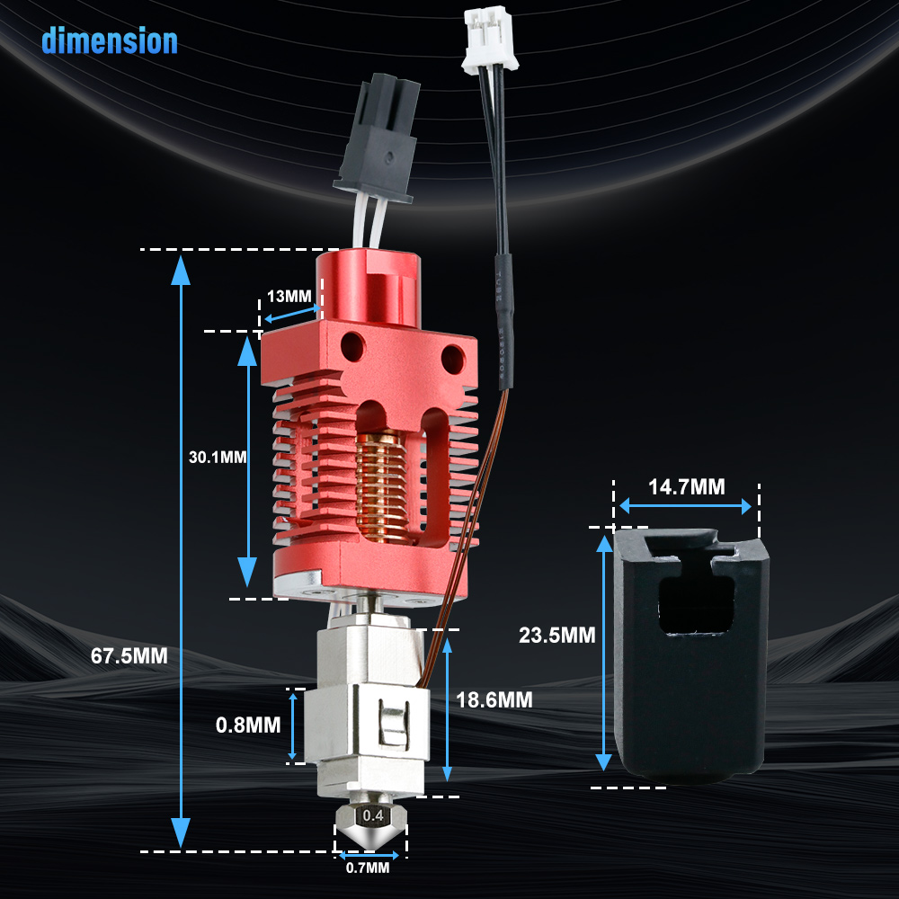 طقم هوت إند لطابعة كرياليتي إن - مراجعة Ender 3 Upgrade Kit وسعره