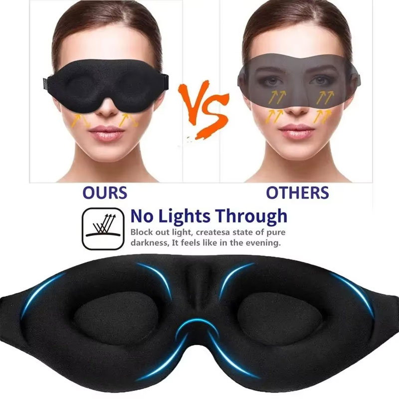 قناع عين للنوم ثلاثي الأبعاد،  - مراجعة 3D Printing Mask وسعره