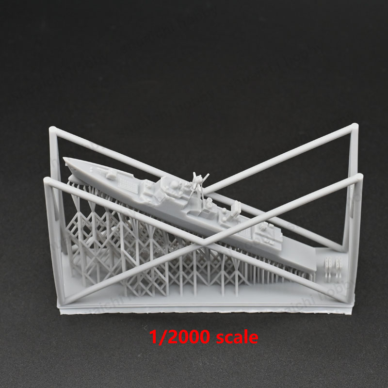 قطعتان من نموذج مدمرة من فئة ت - مراجعة 3D Printing Ideas وسعره