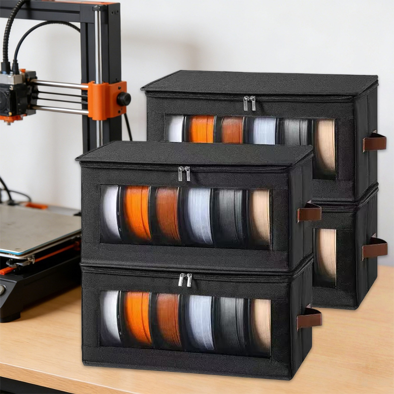 حقيبة لتخزين خيوط الطباعة ثلاث - مراجعة 3D Printing Filament وسعره