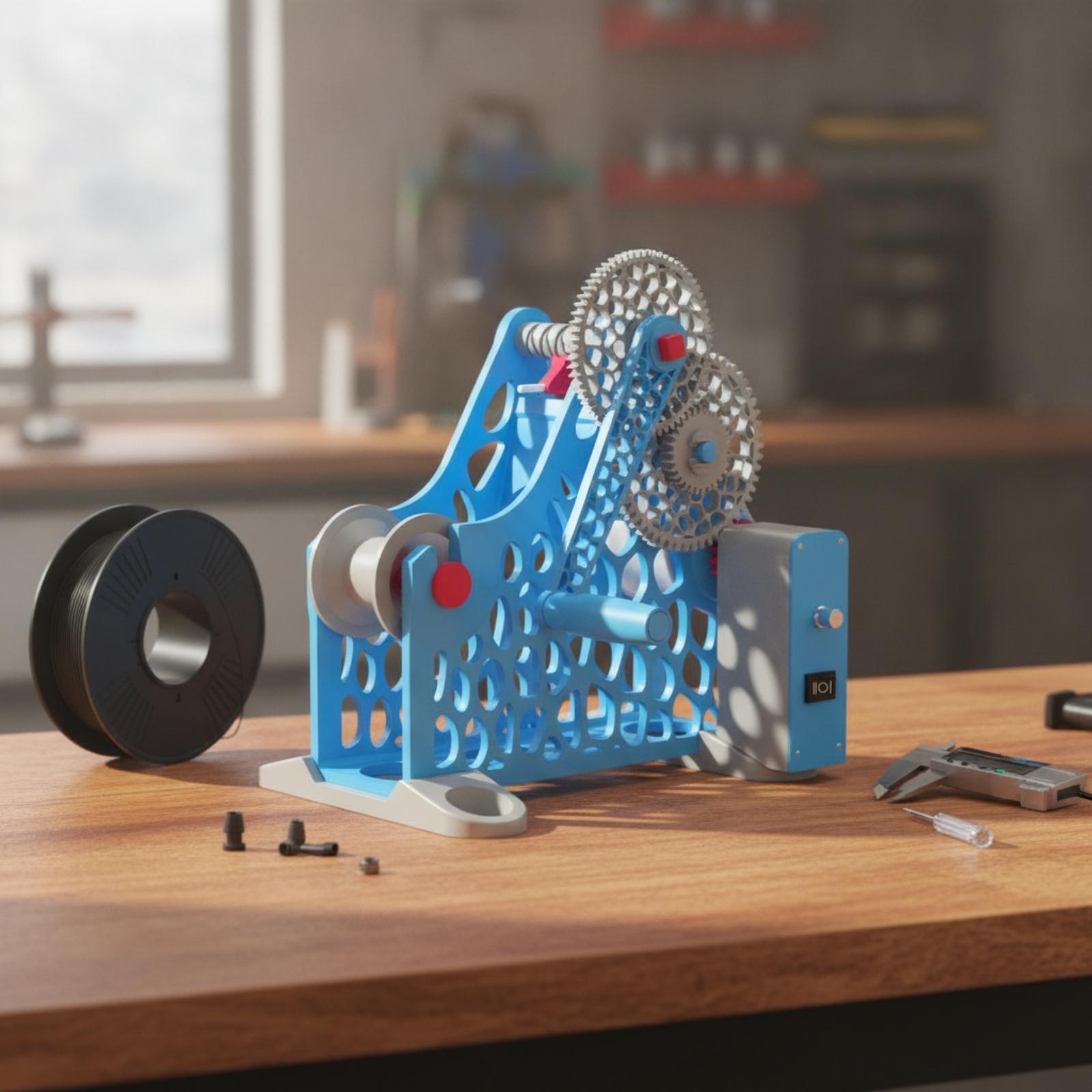 آلة لف خيوط الطباعة ثلاثية الأ - مراجعة 3D Printing Pla وسعره