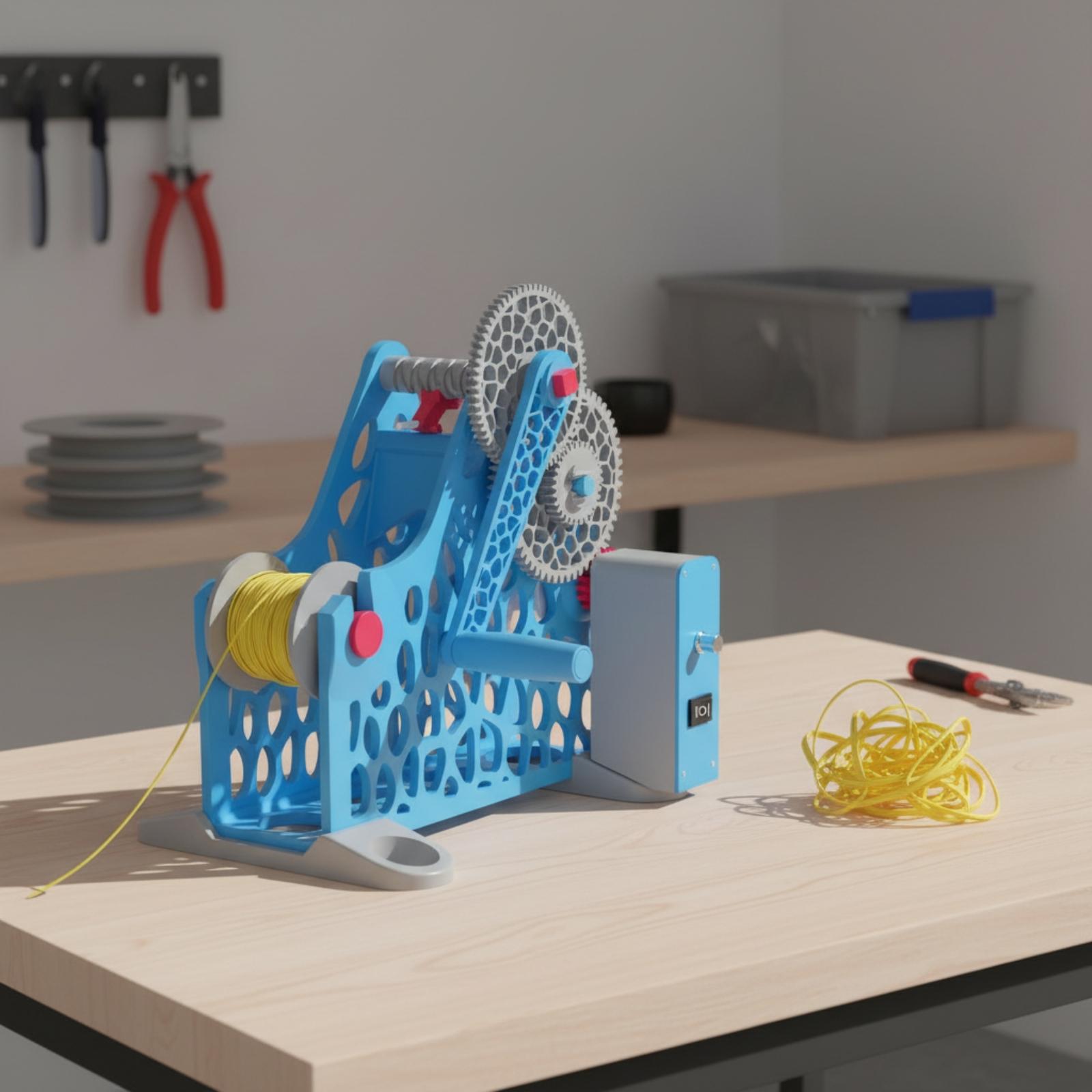 آلة لف خيوط الطباعة ثلاثية الأ - مراجعة 3D Printing Pla وسعره
