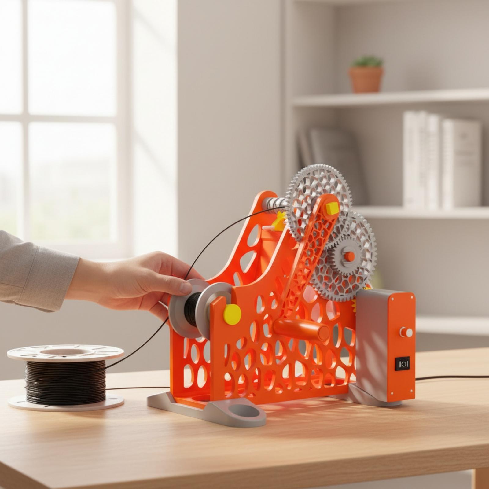 آلة لف خيوط الطباعة ثلاثية الأ - مراجعة 3D Printing Pla وسعره