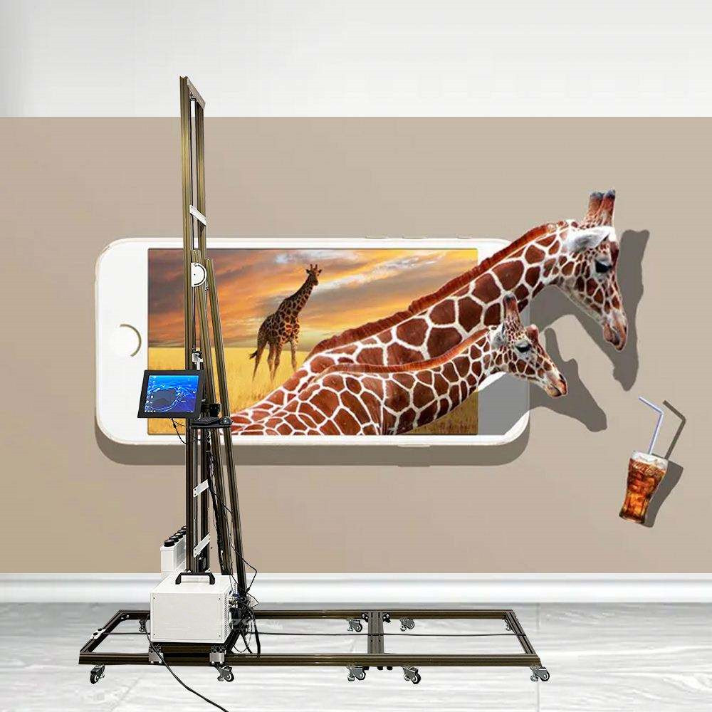 آلة طباعة الحائط النافثة للحبر - مراجعة 3D Printing Machine وسعره