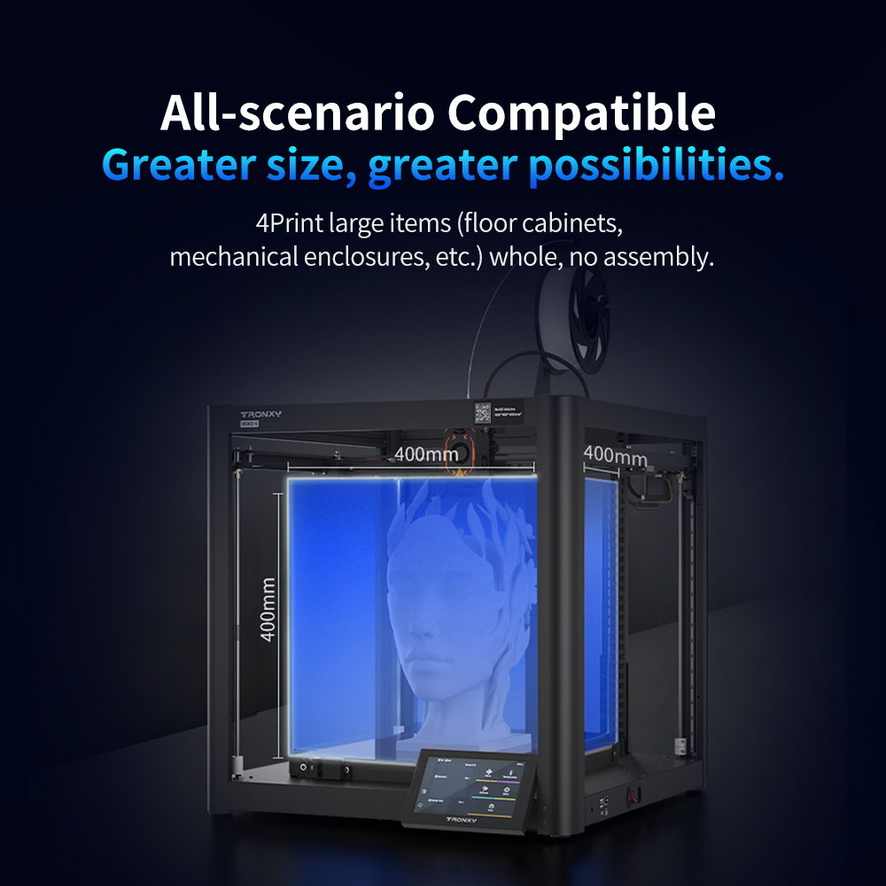 طابعة Tronxy VEHO 4 ثلاثية الأ - مراجعة 3D Printing Klipper وسعره