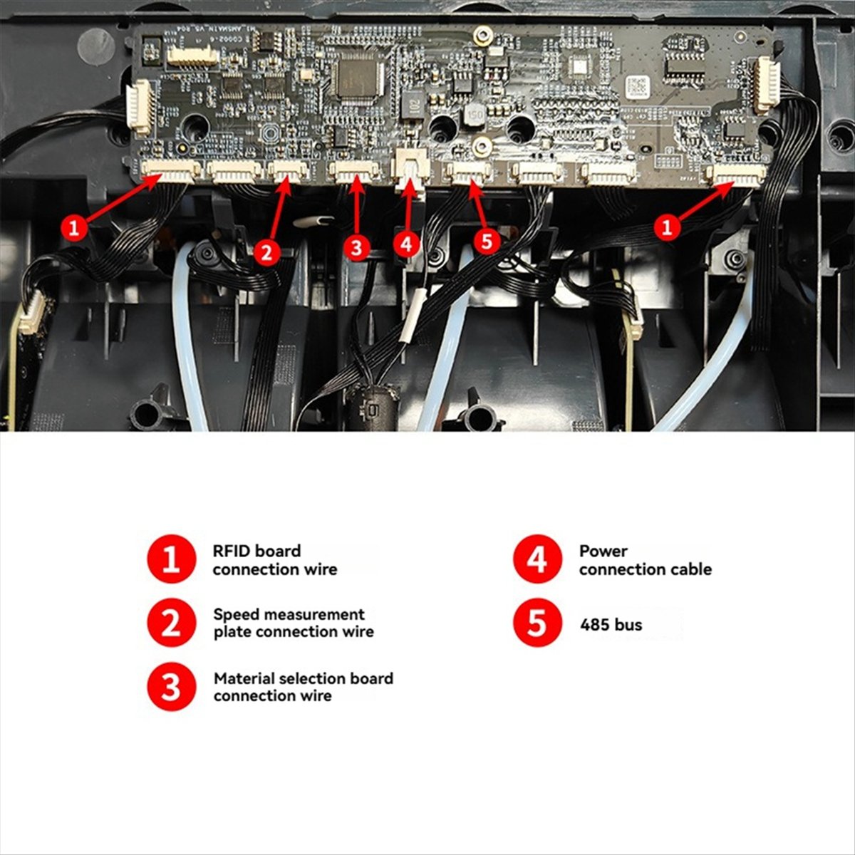 حزمة كابلات A64I عالية الجودة  - مراجعة Motherboard 3D Printer وسعره
