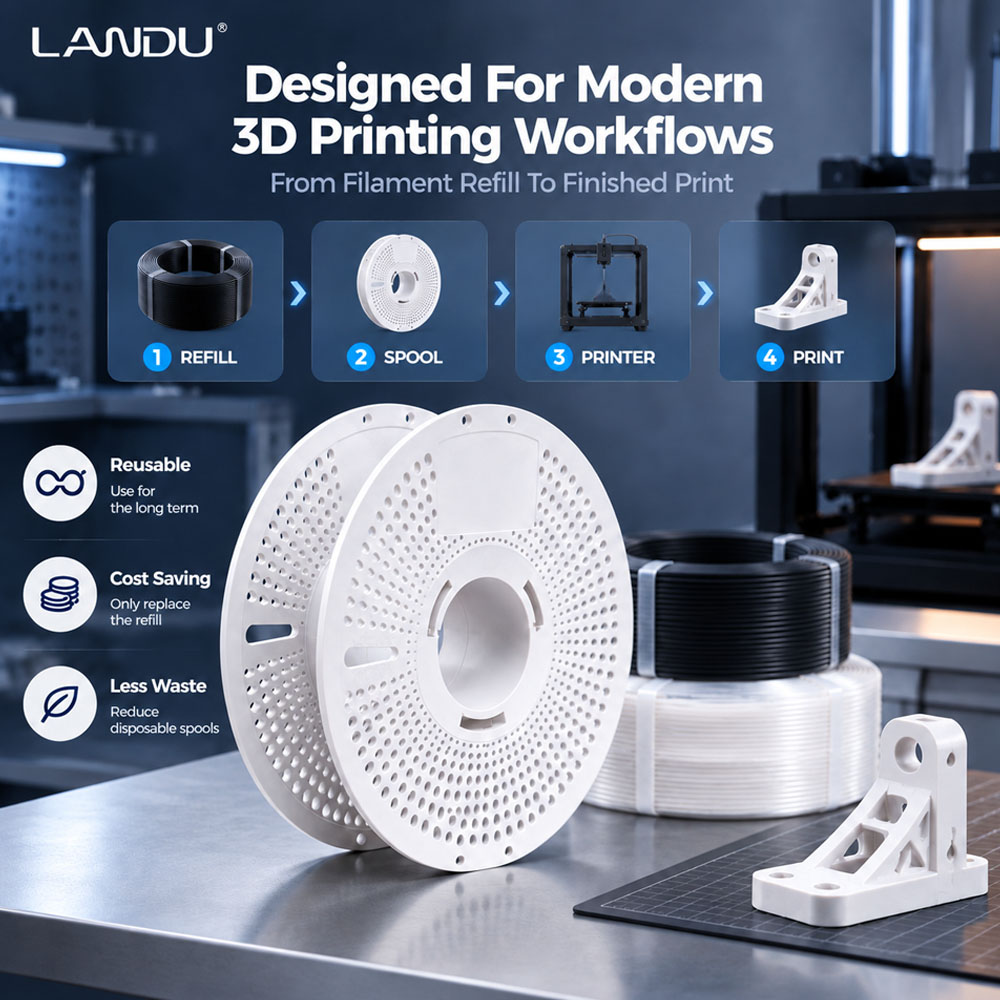 بكرة خيوط فارغة قابلة لإعادة ا - مراجعة 3D Printing High Temperature Materials وسعره