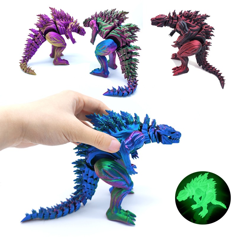 مجسم ديناصور ثلاثي الأبعاد مطب - مراجعة 3D Printing Character وسعره