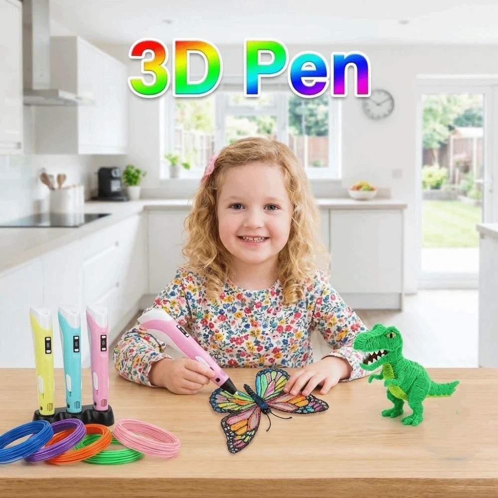 قلم طباعة ثلاثية الأبعاد USB م - مراجعة 3D Printing Filament وسعره