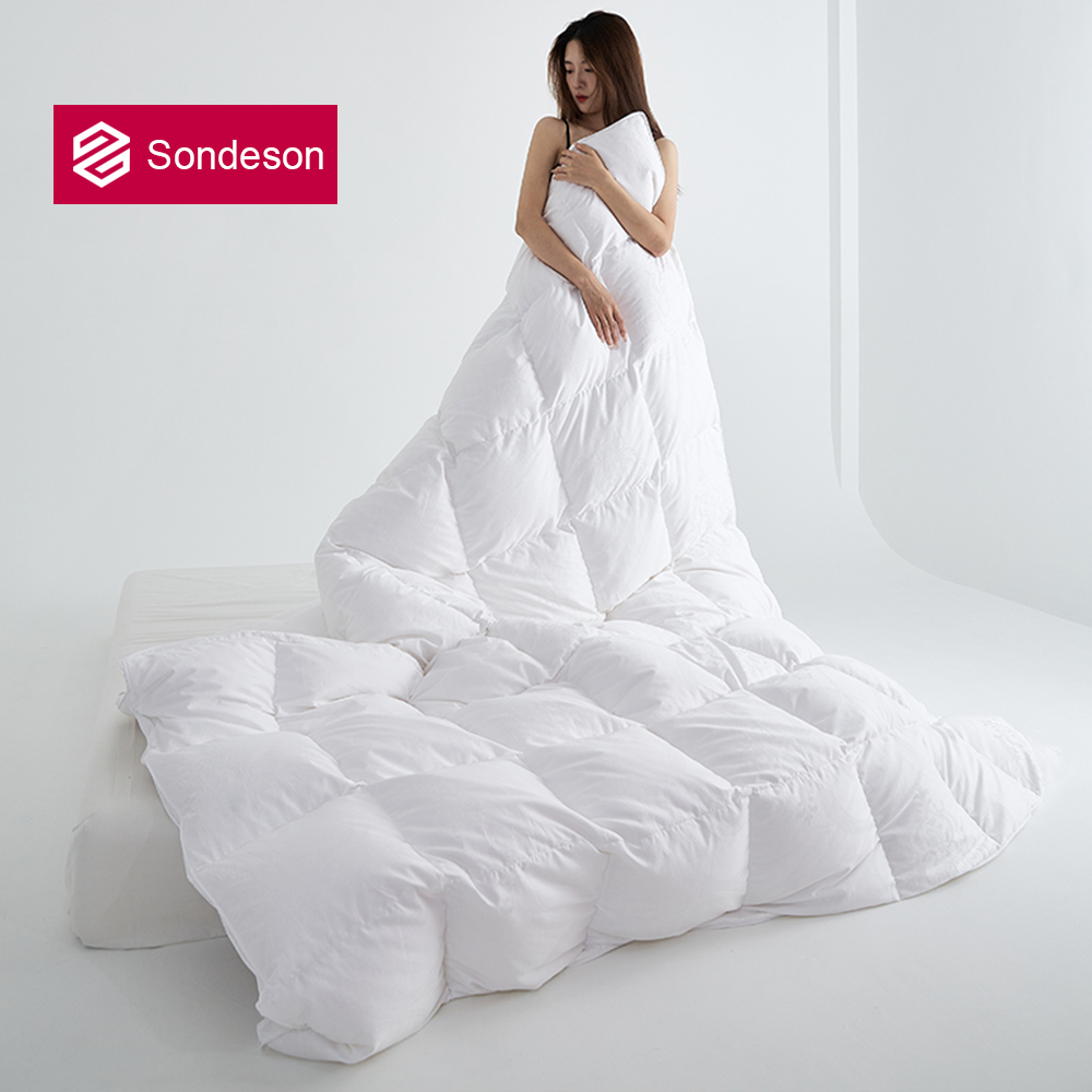 Sondeson الفاخرة 100% أوزة أسف - مراجعة 3D Printing Quilting وسعره