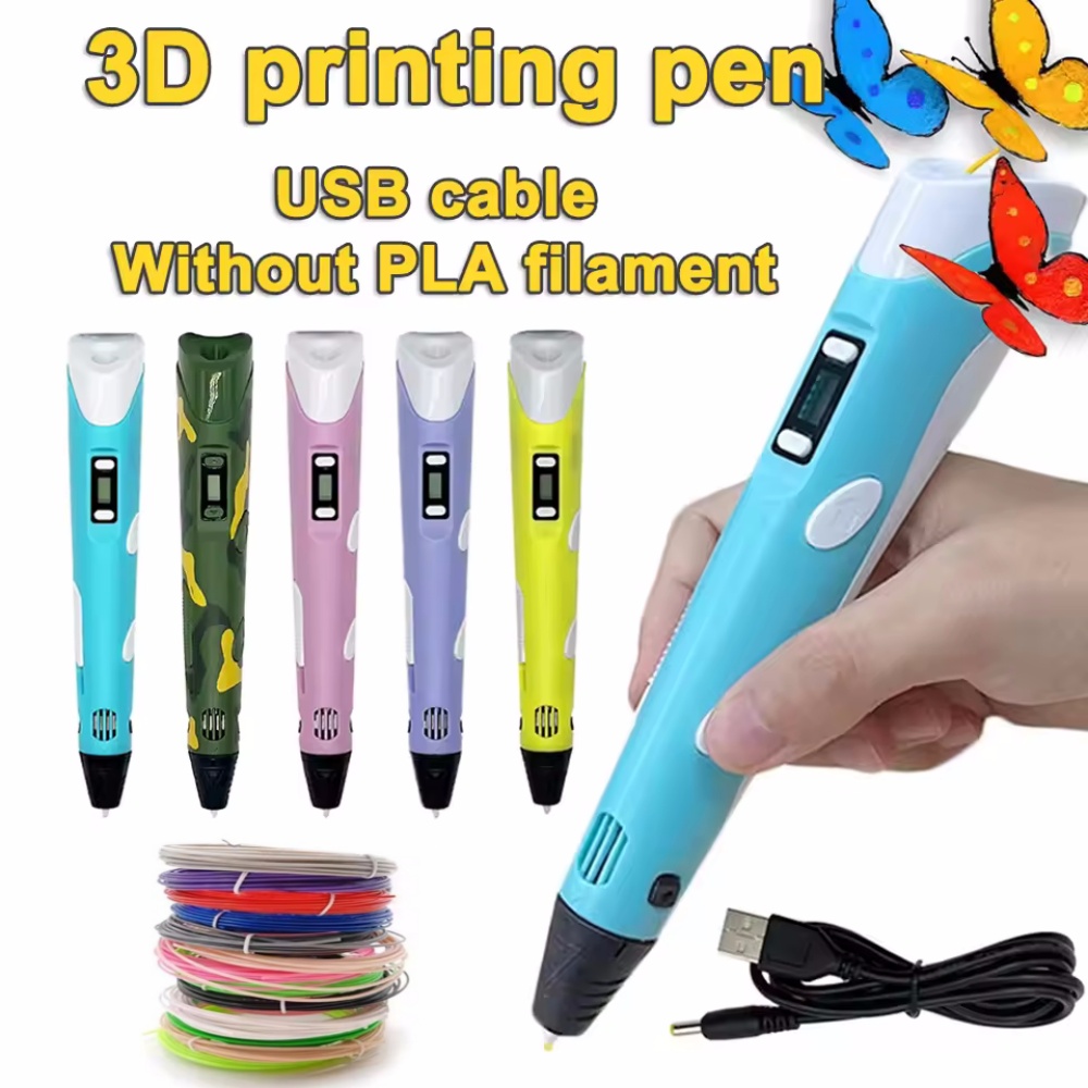 قلم ثلاثي الأبعاد للأطفال قلم  - مراجعة 3D Printing Filament وسعره