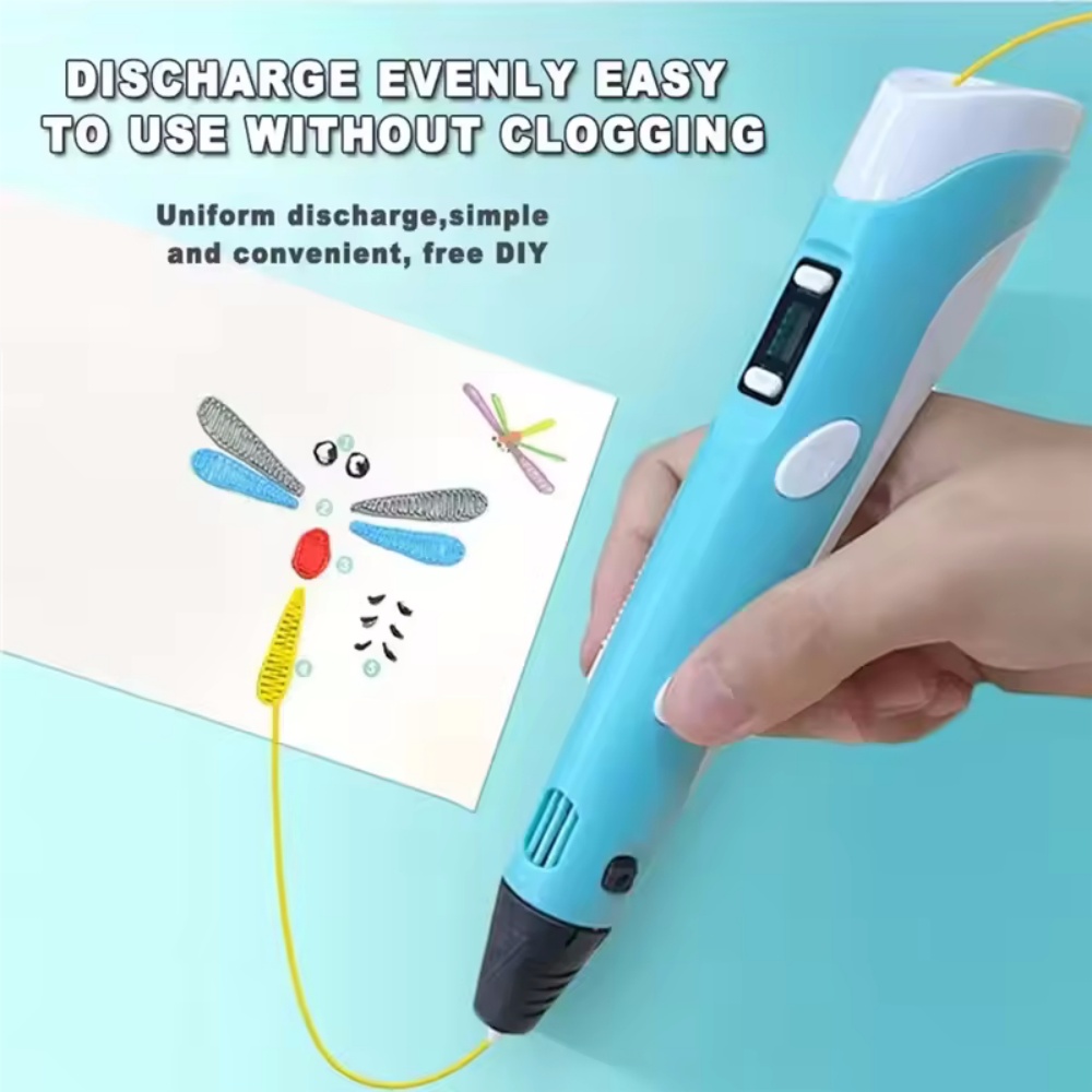 قلم ثلاثي الأبعاد للأطفال قلم  - مراجعة 3D Printing Filament وسعره