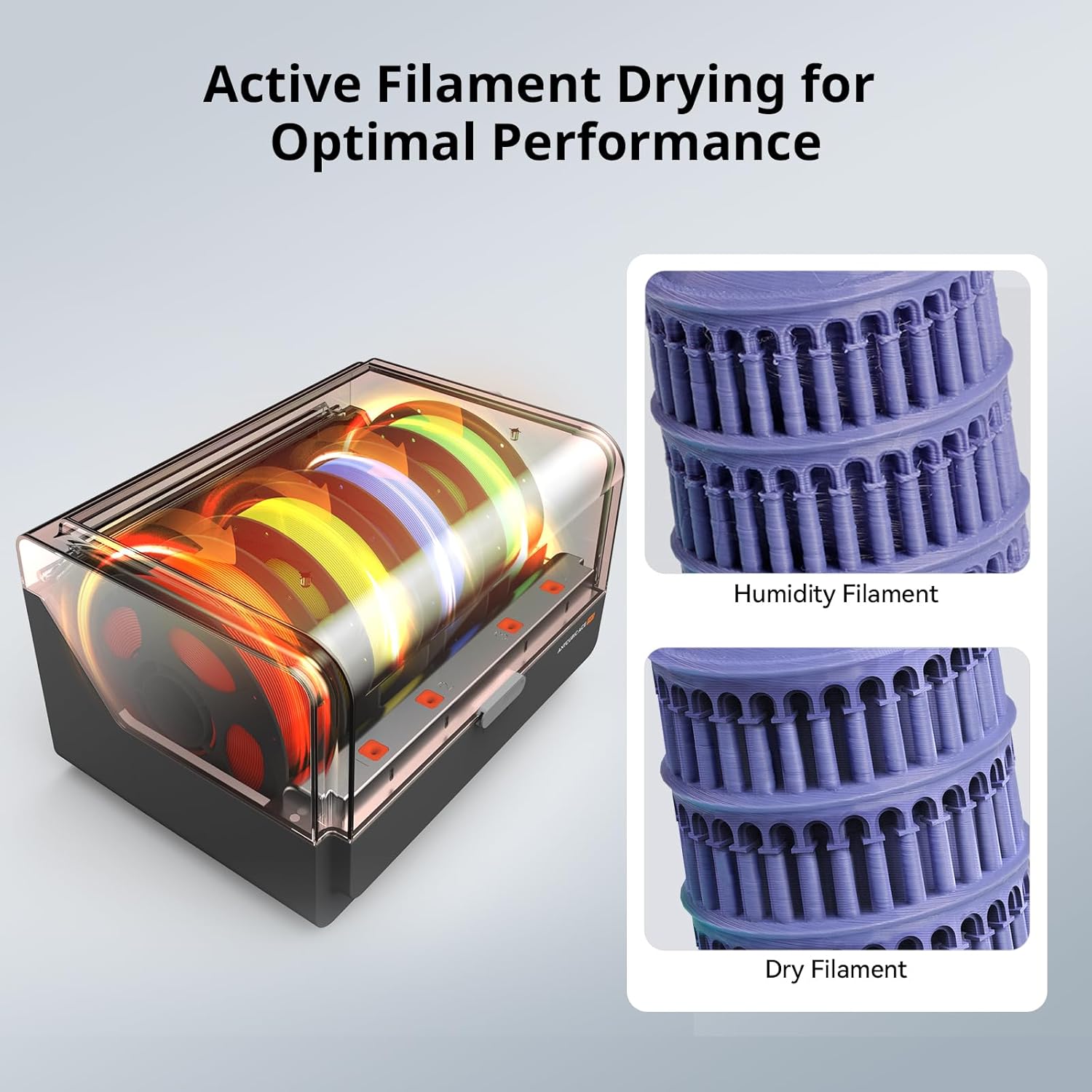 طابعة ثلاثية الأبعاد ذكية متعد - مراجعة 3D Printing Filament وسعره