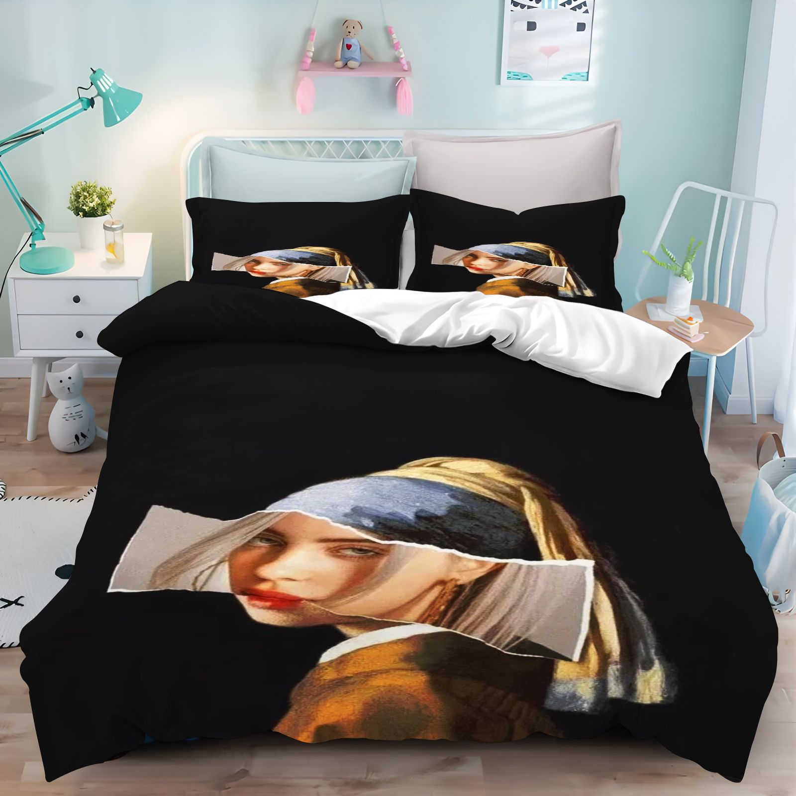 طقم أغطية سرير بيلي إيليش بطبا - مراجعة 3D Printing Quilting وسعره