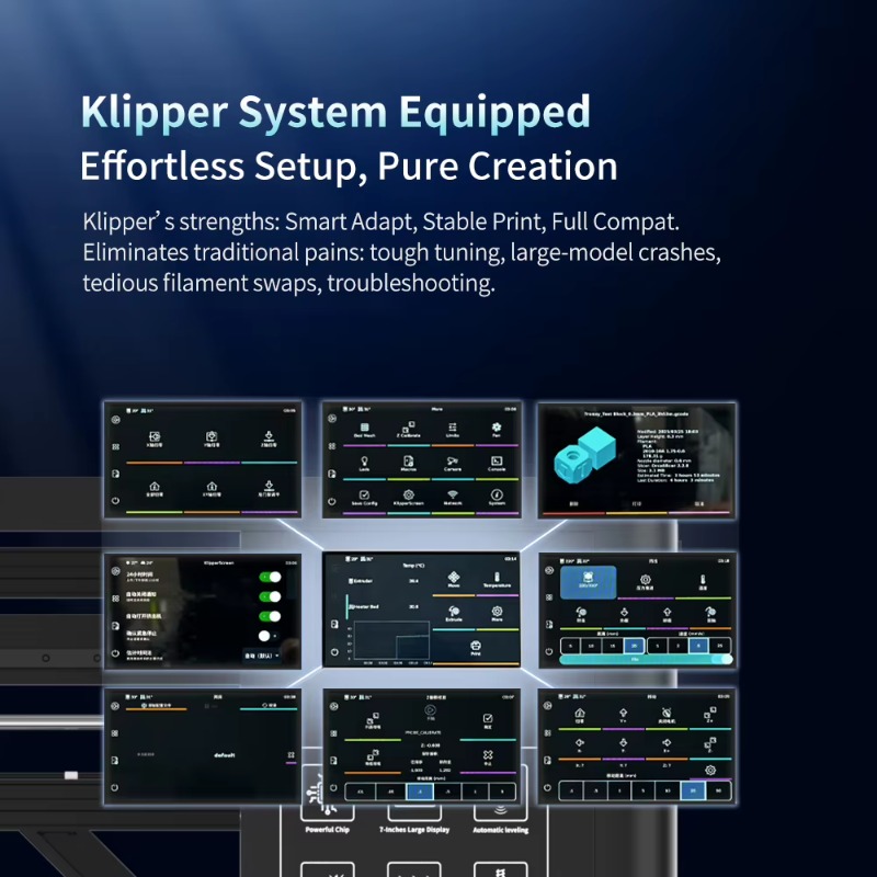 طابعة ثلاثية الأبعاد كبيرة الح - مراجعة 3D Printing Klipper وسعره