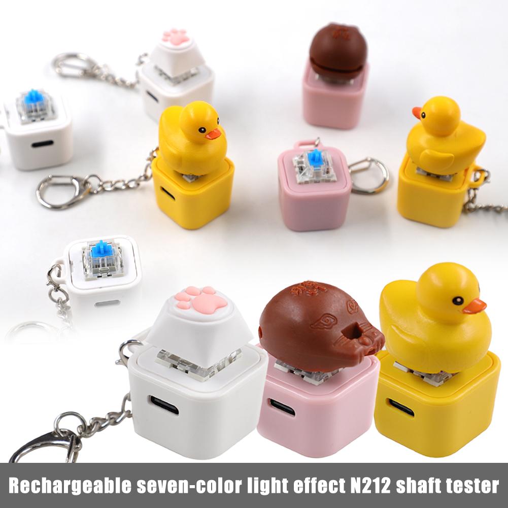 أغطية مفاتيح على شكل بطة صفراء - مراجعة 3D Printing Keycaps وسعره